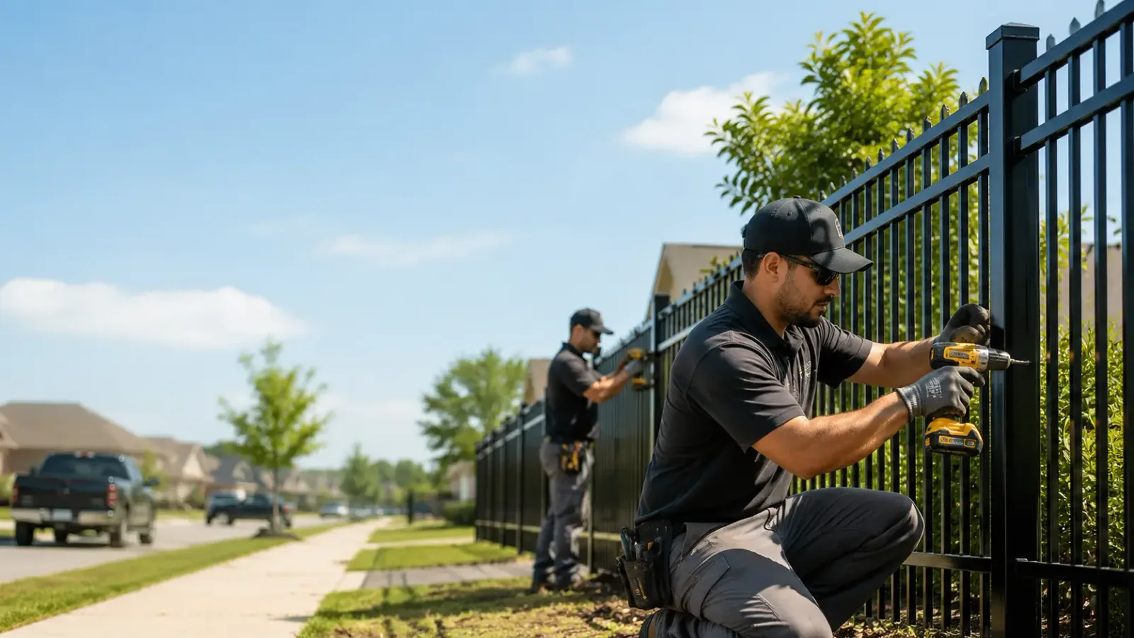 Metal Fence Installation in Talisheek, LA